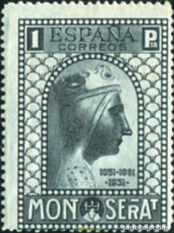 Stamps: 209546 MNH ESPA&Ntilde;A 1931 9 CENTENARIO DEL MONASTERIO DE MONTSERRAT