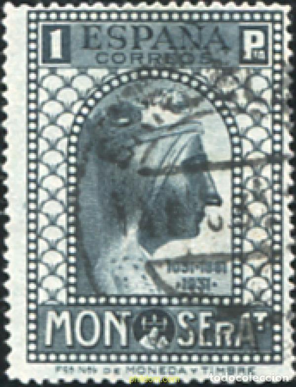 Sellos: 209547 USED ESPA&Ntilde;A 1931 9 CENTENARIO DEL MONASTERIO DE MONTSERRAT