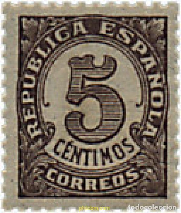 Sellos: 311351 MNH ESPA&Ntilde;A 1938 CIFRAS