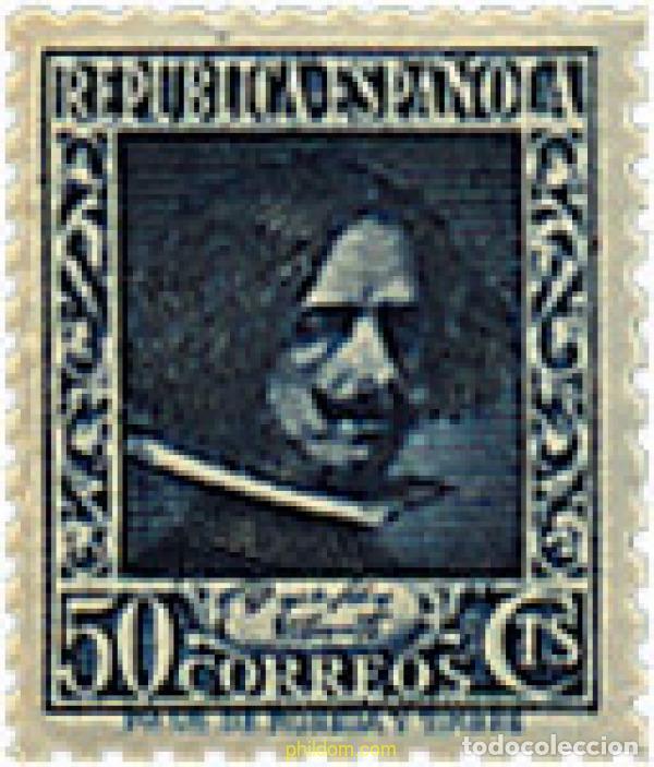 Sellos: 209356 MNH ESPA&Ntilde;A 1936 CIFRA Y PERSONAJES