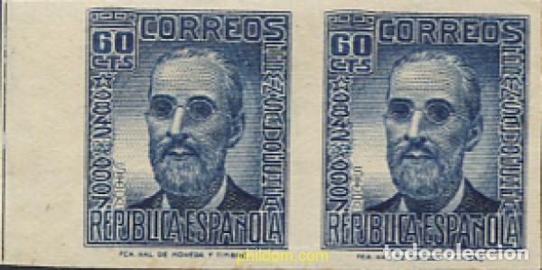 Sellos: 271984 HINGED ESPA&Ntilde;A 1936 CIFRA Y PERSONAJES