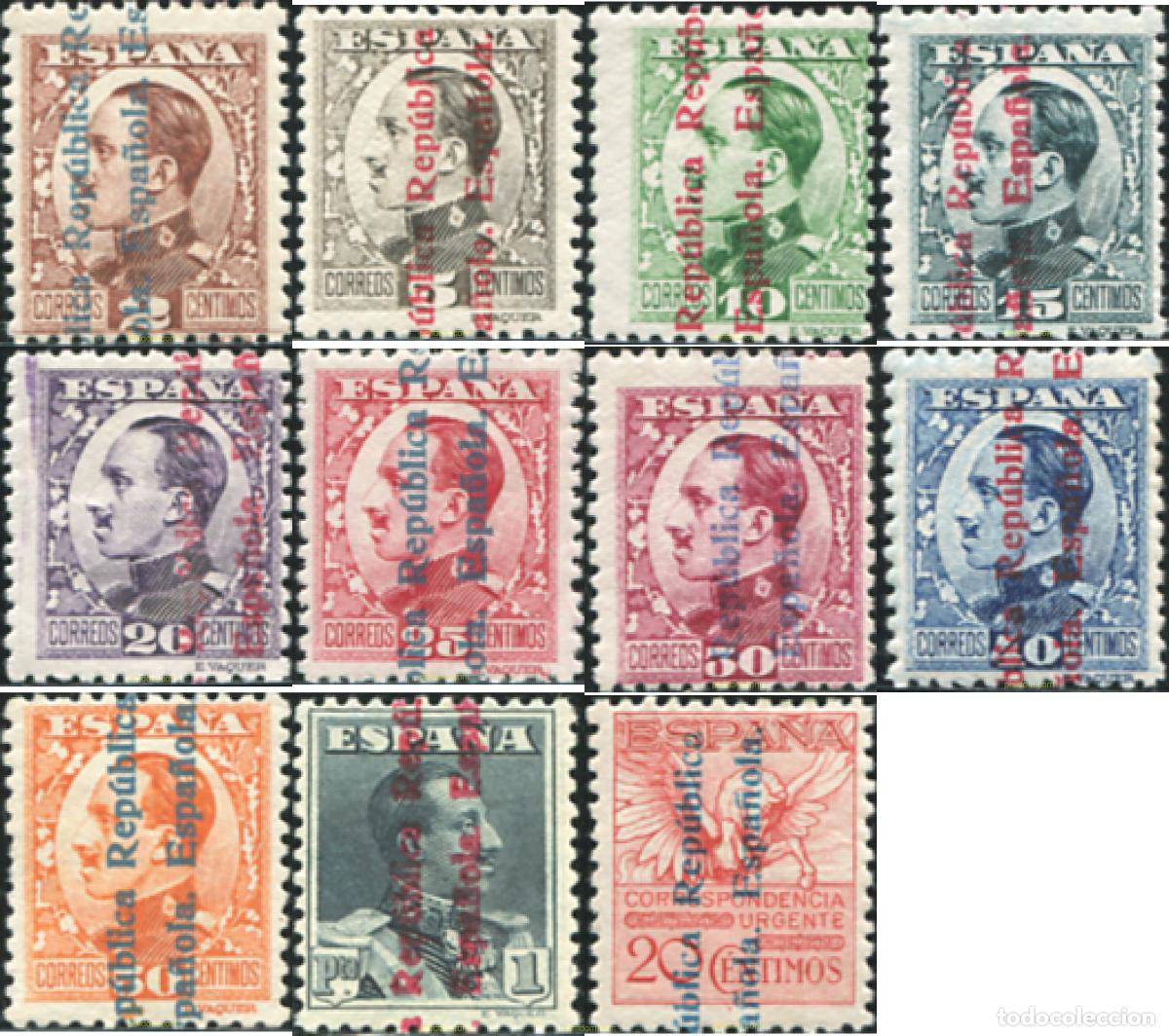 Sellos: 617828 HINGED ESPA&Ntilde;A 1931 ALFONSO XIII