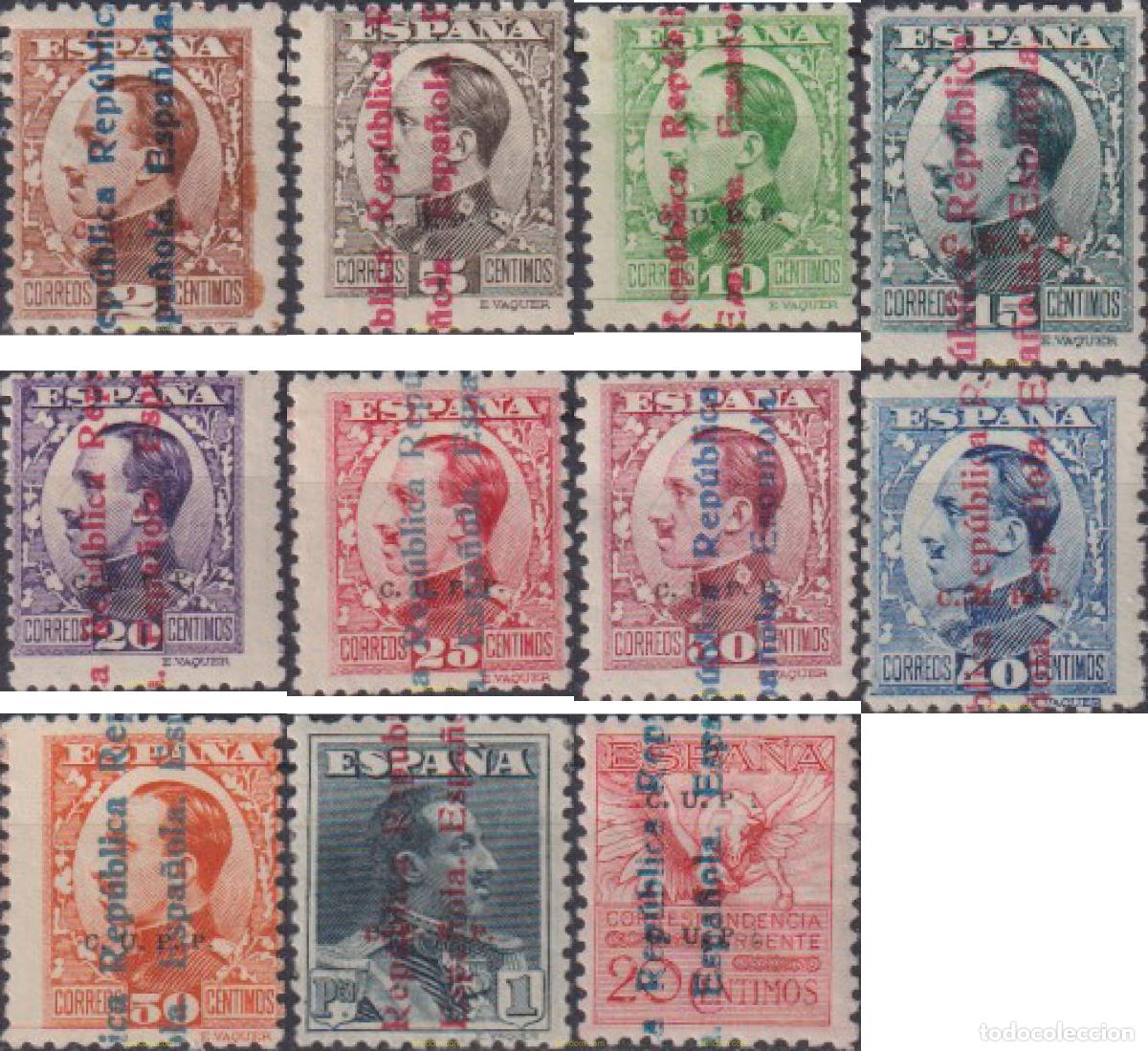 Sellos: 618315 HINGED ESPA&Ntilde;A 1931 ALFONSO XIII