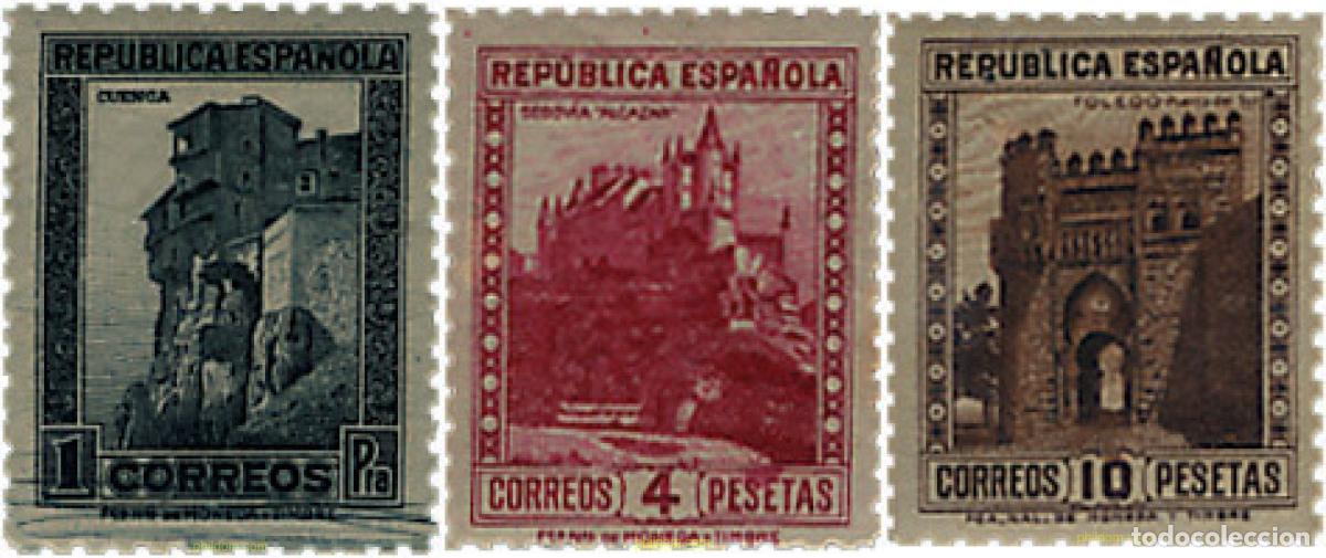 Francobolli: 610410 MNH ESPA&Ntilde;A 1938 MONUMENTOS Y AUTOGIRO