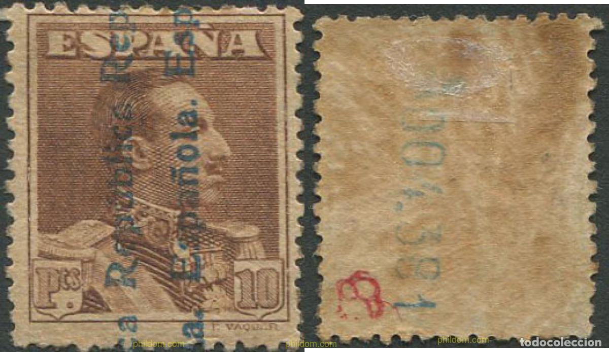 Francobolli: 686143 HINGED ESPA&Ntilde;A 1931 ALFONSO XIII