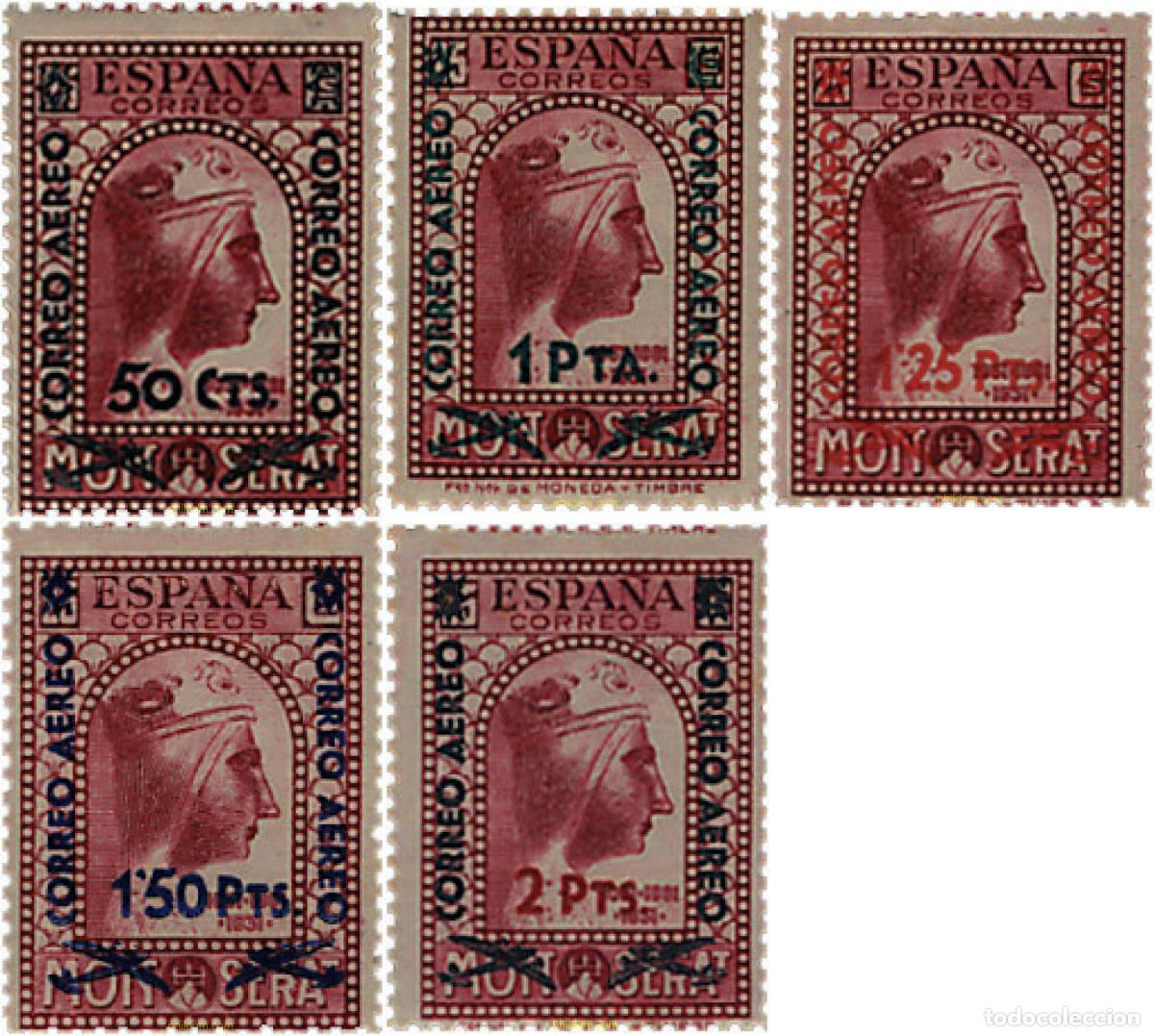 Sellos: 257596 MNH ESPA&Ntilde;A 1938 MONTSERRAT