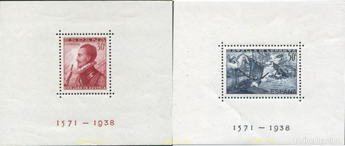 Sellos: 627322 HINGED ESPA&Ntilde;A 1938 BATALLA DE LEPANTO