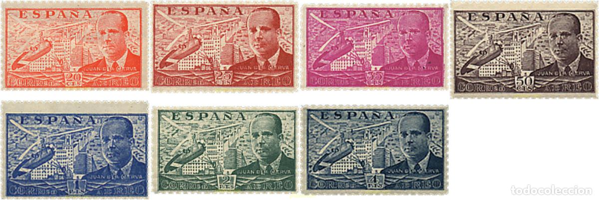 Sellos: 209121 HINGED ESPA&Ntilde;A 1939 JUAN DE LA CIERVA