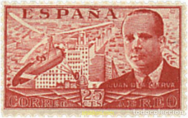 Sellos: 209171 MNH ESPA&Ntilde;A 1939 JUAN DE LA CIERVA