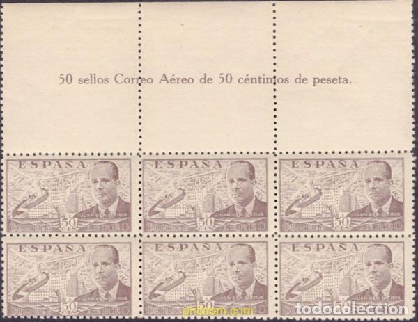 Sellos: 639935 MNH ESPA&Ntilde;A 1939 JUAN DE LA CIERVA