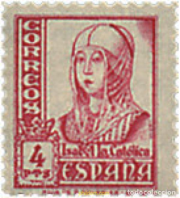 Sellos: 209240 MNH ESPA&Ntilde;A 1937 CIFRAS, CID E ISABEL II