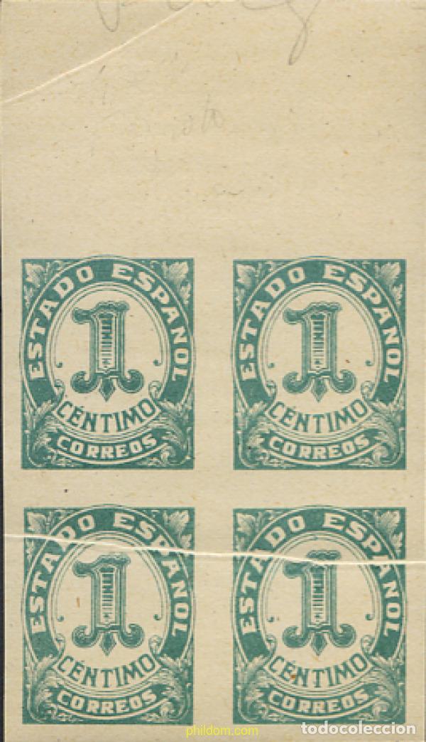 Sellos: 271969 MNH ESPA&Ntilde;A 1937 CIFRAS, CID E ISABEL II