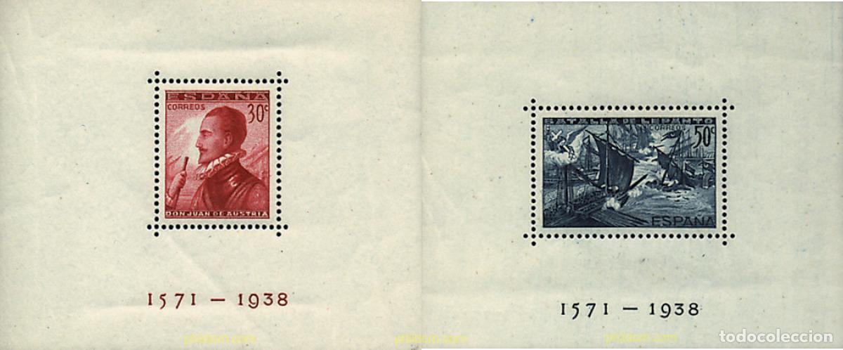 Sellos: 86023 MNH ESPA&Ntilde;A 1938 BATALLA DE LEPANTO