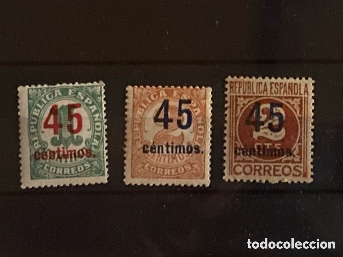 Timbres: ESPA&Ntilde;A II REPUBLICA. EDIFIL 742/744 MNH. SELLOS ORIGINALES NUEVOS
