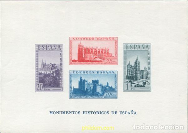 Sellos: 119210 MNH ESPA&Ntilde;A 1938 MONUMENTOS HISTORICOS