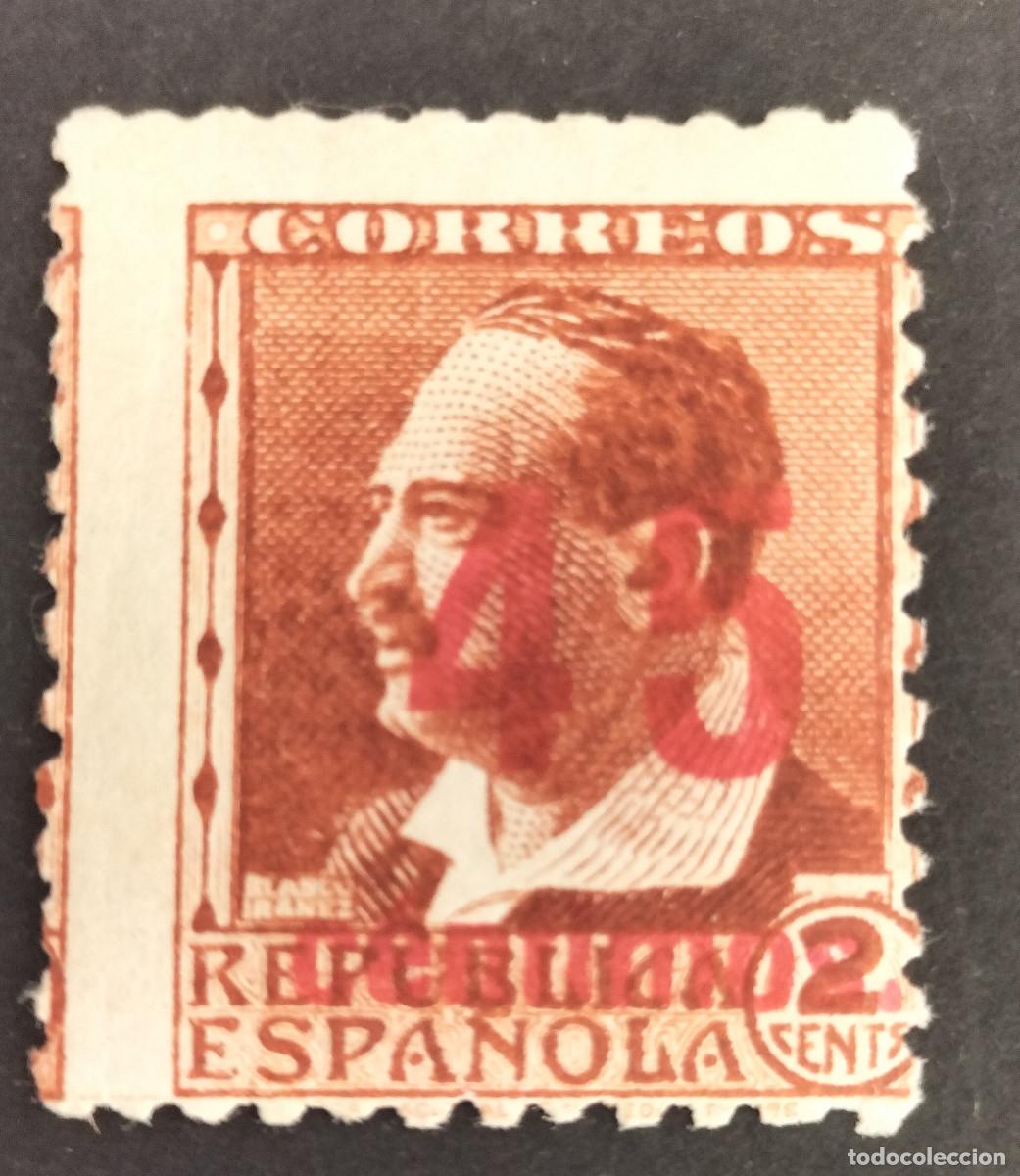Stamps: Edifil NE28 MNH HABILITACION ROJA no expedido Blasco Iba&ntilde;ez sellos Espa&ntilde;a a&ntilde;o 1938
