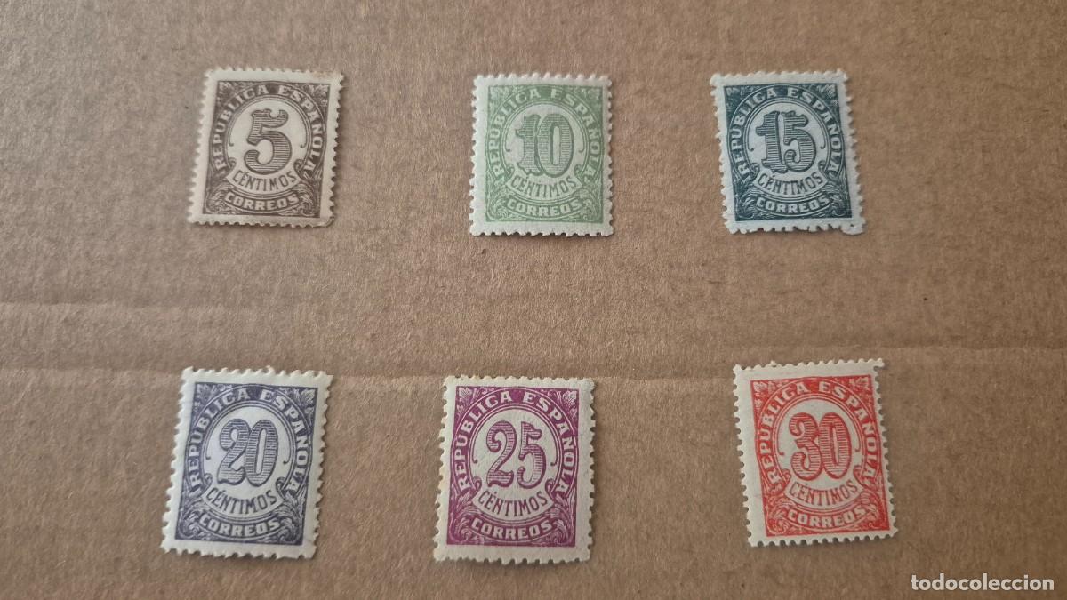 Briefmarken: LOTE SELLOS ESPA&Ntilde;A 1938 CIFRAS SIN USAR