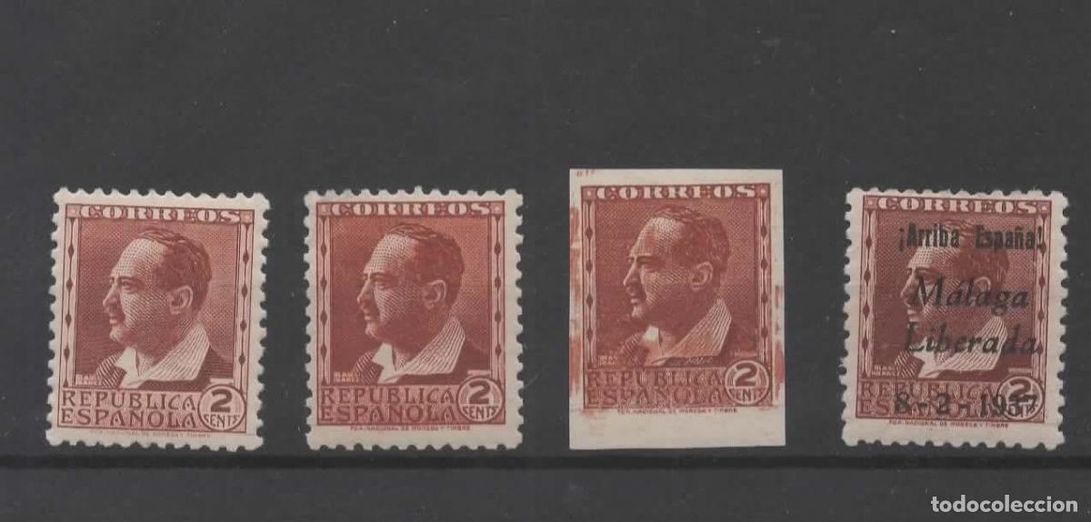 Sellos: SEGUNDA REPUBLICA BLASCO IBA&Ntilde;EZ 2 CTS VARIEDADES