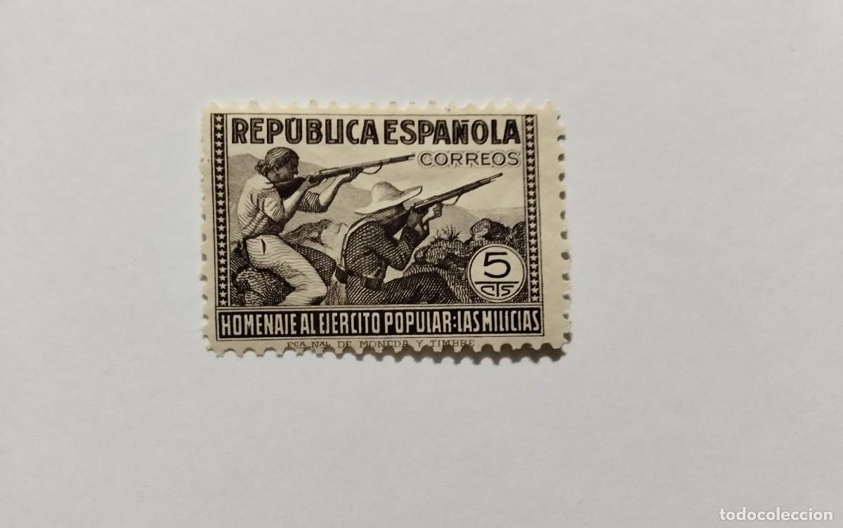 Briefmarken: ESPA&Ntilde;A - 1938 - II REPUBLICA - EDIFIL 792 - MH* - NUEVO
