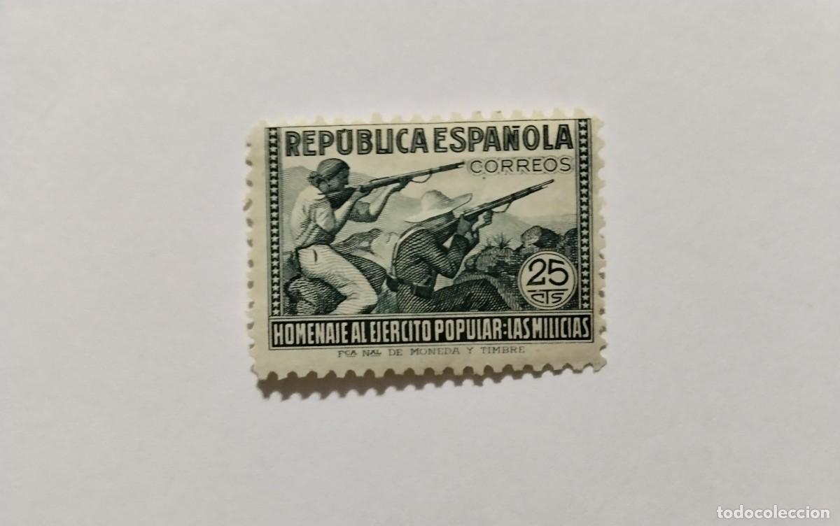 Briefmarken: ESPA&Ntilde;A - 1938 - II REPUBLICA - EDIFIL 794 - MH* - NUEVO
