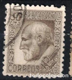 Sellos: A&Ntilde;O 1934 EDIFIL 680- SANTIAGO RAMON Y CAJAL