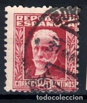 Sellos: A&Ntilde;O 1932 EDIFIL 667 - PERSONAJES - PABLO IGLESIAS