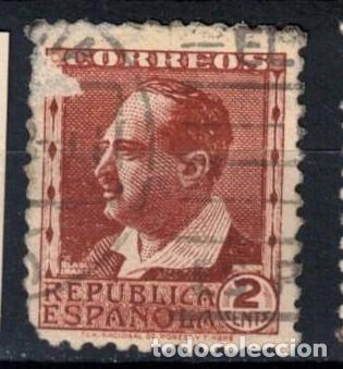 Sellos: A&Ntilde;O 1932 EDIFIL 662 - PERSONAJES - VICENTE BLASCO IBA&Ntilde;EZ