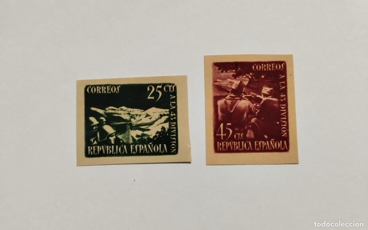 Francobolli: ESPA&Ntilde;A - 1938 - II REPUBLICA - EDIFIL 787A/788A - SERIE COMPLETA - MNH** - NUEVOS