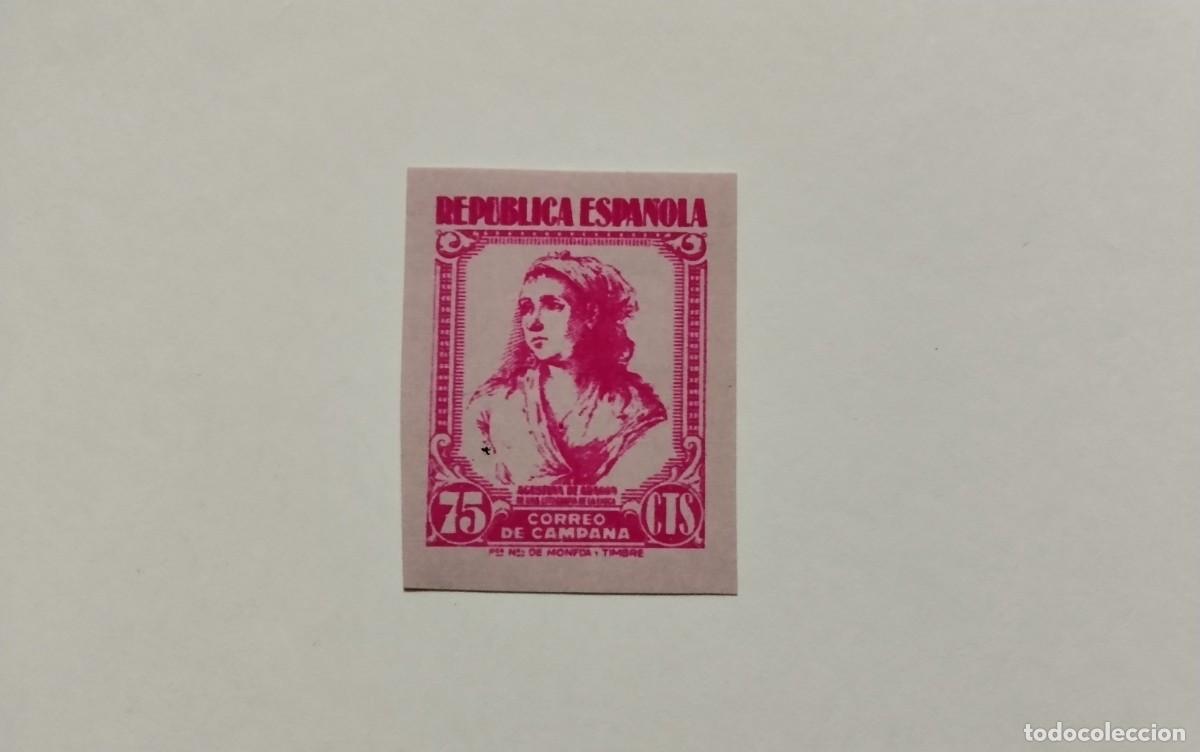 Sellos: ESPA&Ntilde;A- 1939 - II REPUBLICA - EDIFIL NE 53s - SIN DENTAR - MNH** - NUEVO.