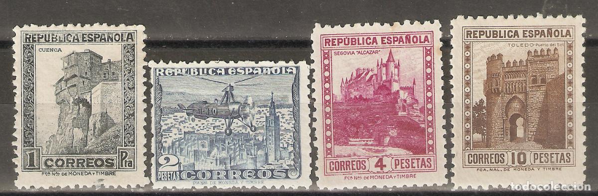 Francobolli: 1938 MONUMENTOS Y AUTOGIRO EDIFIL 770/2** SIN FIJASELLOS