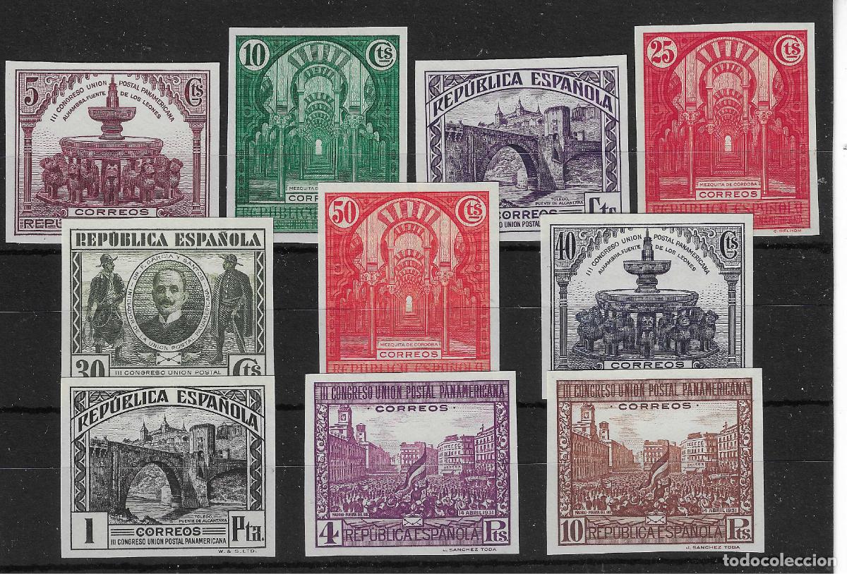 Selos: 1931 CONGRESO UPP EDIFIL 604/3** SIN FIJASELLOS SIN DENTAR