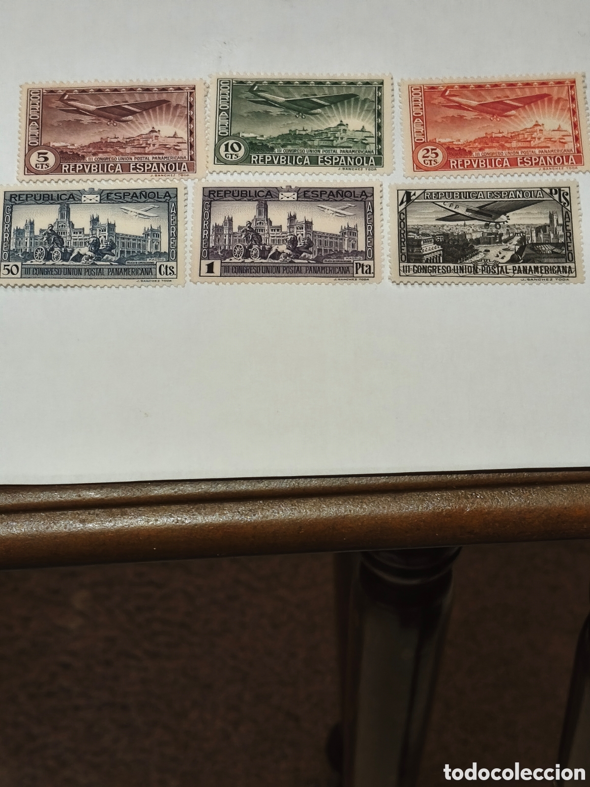 Sellos: Serie completa n 614/19 nueva sin goma* republica espa&ntilde;ola ver imagenes