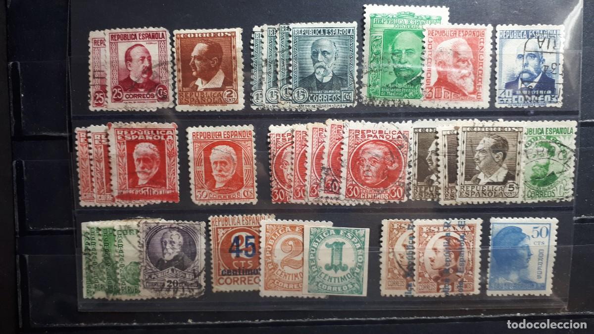 Briefmarken: ESPA&Ntilde;A. A&Ntilde;O 1931-36. &deg;. Lote a catalogar