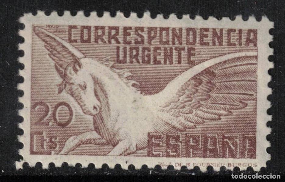 Sellos: ESPA&Ntilde;A - PEGASO ** 832 - A&Ntilde;O 1937 - MNH - LUJO