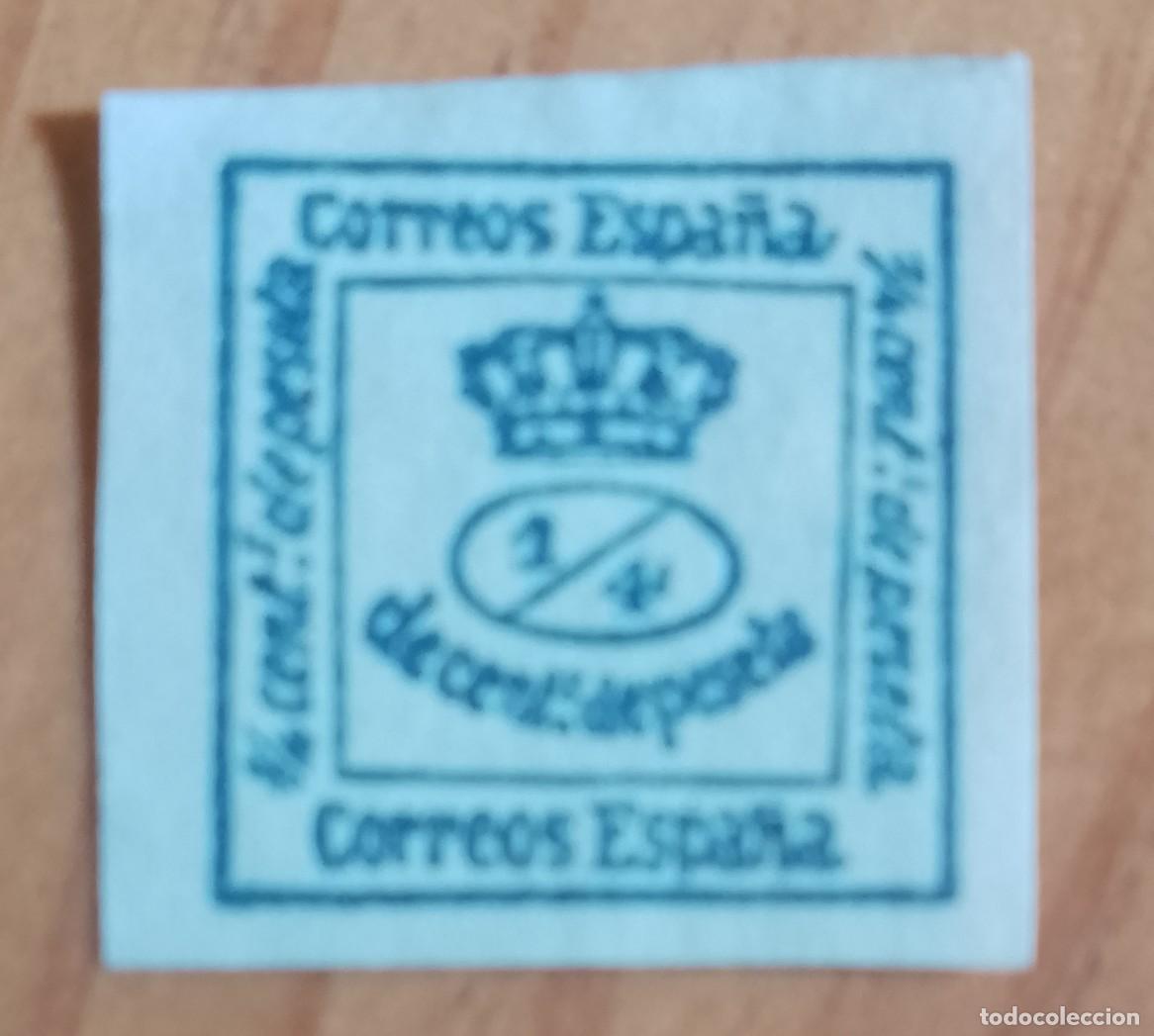 Sellos: A&Ntilde;O 1876 - EDIFIL 173 - 1/4 - CORONA REAL