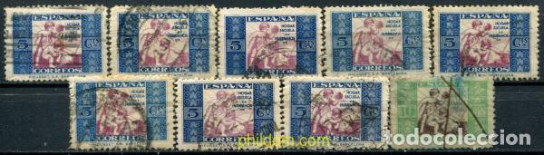 Sellos: 792466 USED ESPA&Ntilde;A 1934 HUERFANOS DE CORREO