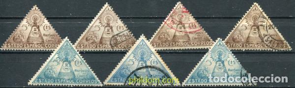 Sellos: 792473 USED ESPA&Ntilde;A 1938 VIRGEN DEL PILAR