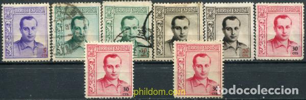 Sellos: 792472 USED ESPA&Ntilde;A 1937 JOSE ANTONIO PRIMO DE RIVERA