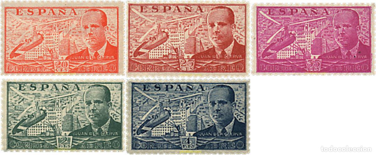 Sellos: 792697 HINGED ESPA&Ntilde;A 1939 JUAN DE LA CIERVA