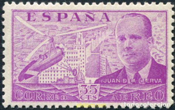 Sellos: 209172 MNH ESPA&Ntilde;A 1939 JUAN DE LA CIERVA