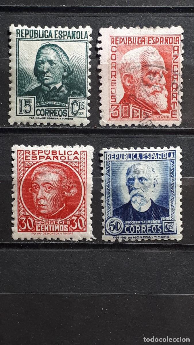 Sellos: ESPA&Ntilde;A. A&Ntilde;O 1933-5. */&deg;. Edifil 683, 686/8