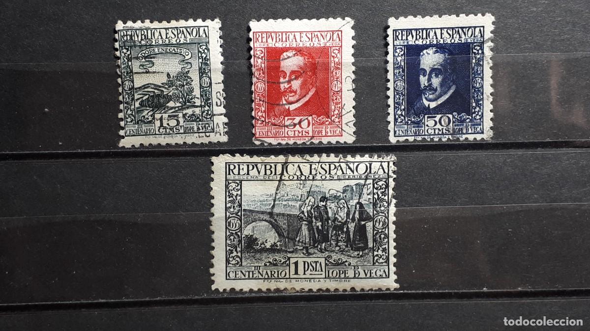 Sellos: ESPA&Ntilde;A. A&Ntilde;O 1935. &deg;. Edifil 690/3