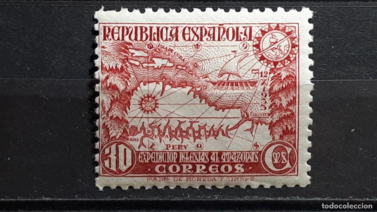 Sellos: ESPA&Ntilde;A. A&Ntilde;O 1935. *. Edifil 694 - Foto 1