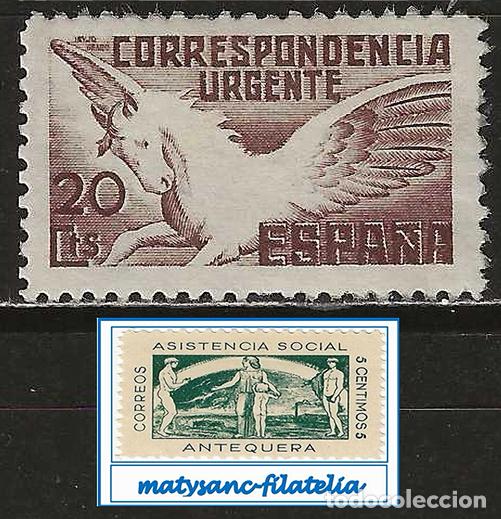 Selos: ESPA&Ntilde;A 1938. EDIFIL 861. SERIE COMPLETA &rdquo;PEGASO&rdquo;. MNH***