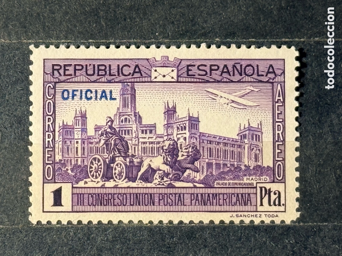 Sellos: Espa&ntilde;a. 1931. II Rep&uacute;blica. Edifil 634hcc. Nuevo **