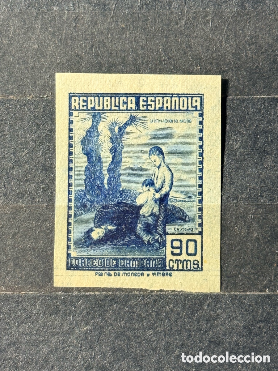 Sellos: spa&ntilde;a. 1939. II Rep&uacute;blica. Edifil NE54s. Nuevo (*)