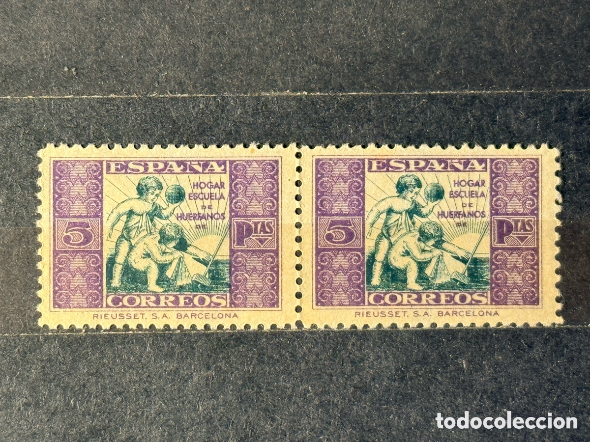 Sellos: neficencia Hu&eacute;rfanos Correos. Edifil 8. Nuevos **