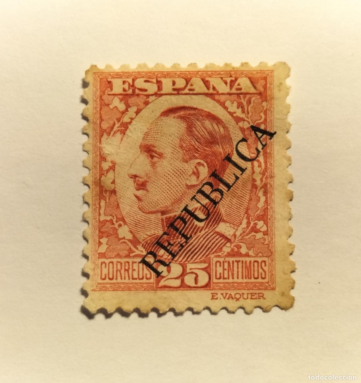 Sellos: SELLOS ESPA&Ntilde;A LOCALES (REP&Uacute;BLICA) MADRID 1931 N⁰ 25.