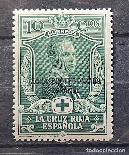 Sellos: 1926 cruz roja,MNH** centrado,goma,color protectorado