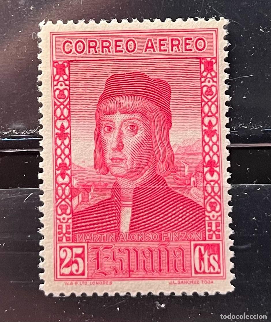 Sellos: 1930,descubrimiento de am&eacute;rica,MN**,centrado,goma,color